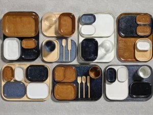 Finnish Design Shop Geschirr^Serax Schale Merci No 8, dunkelblau