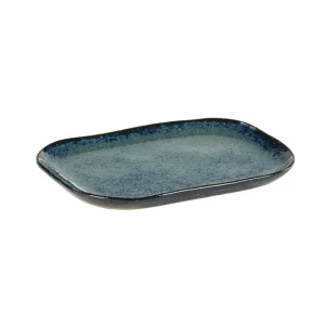 Serax Geschirr^Teller Merci No 3, blaugrau