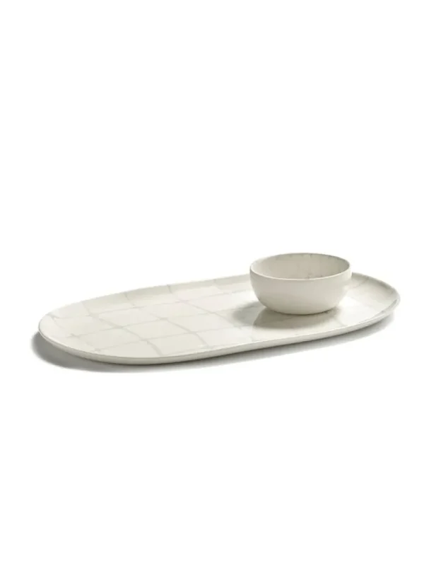 Serax Geschirr | Dekorationsgegenstände^Zuma Schale, L, 28,5 cm, Salt