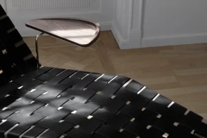 Nychair X Sitzgelegenheiten-Sibast AV Egoist Beistelltisch für Chaiselongue, Walnuss lackiert