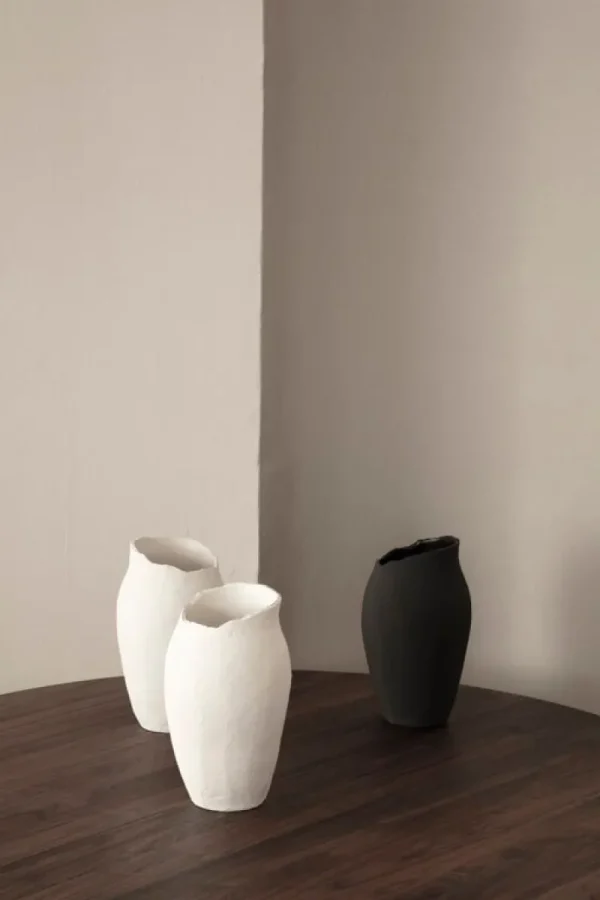 Iittala Vasen-Sibast Magnolia Vase, Weiß