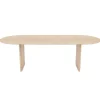 Normann Copenhagen Tische-Sibast No 7 Esstisch, oval, 200 x 95 x 74 cm, weiß geölte Eiche