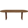 Normann Copenhagen Tische-Sibast No 7 Esstisch, oval, 200 x 95 x 74 cm, Eiche geräuchert