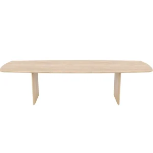 &Tradition Tische-Sibast No 7 Esstisch, rechteckig, 200 x 95 x 74 cm, weiß geölte Eiche