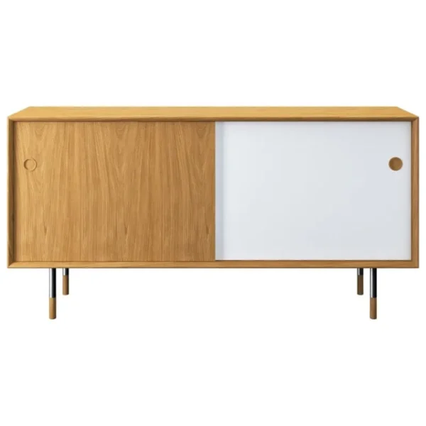 Sibast Aufbewahrungsmöbel-No 11 Sideboard, Eiche geölt, Weiß - Gelb