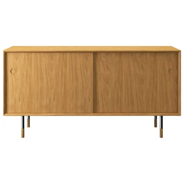 Sibast Aufbewahrungsmöbel-No 11 Sideboard, Eiche geölt, Weiß - Gelb