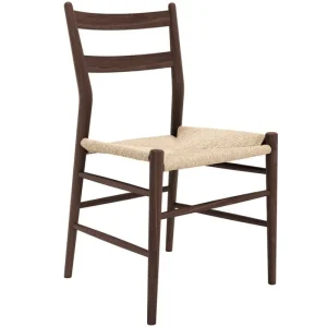 Sibast Sitzgelegenheiten-No 59 Stuhl, Walnuss - Naturpapierkordel