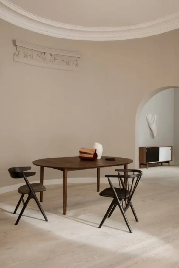HAY Tische-Sibast No 3 Tisch, 120 cm, ausziehbar, Räuchereiche