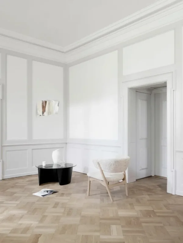 Audo Copenhagen Tische-Sibast No 7 Loungetisch, schwarze Eiche