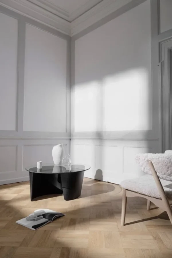 Audo Copenhagen Tische-Sibast No 7 Loungetisch, schwarze Eiche