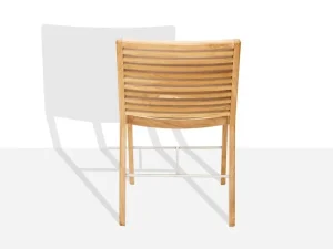 Sibast Terrassenmöbel^RIB Esstischstuhl, Teak - Edelstahl