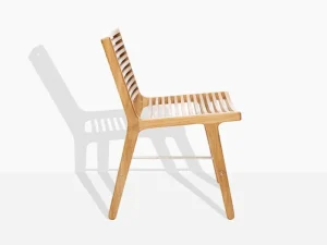 Sibast Terrassenmöbel^RIB Esstischstuhl, Teak - Edelstahl