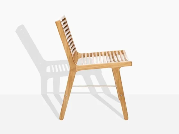 Sibast Terrassenmöbel^RIB Esstischstuhl, Teak - Edelstahl