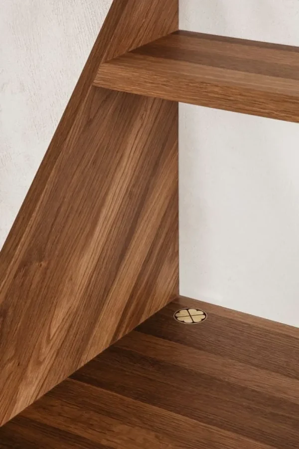 Sibast Regale-XLIBRIS Wandtisch, Eiche geräuchert