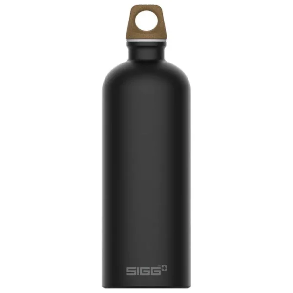 SIGG Sport- Und Outdoor-produkte^Traveller MyPlanet Trinkflasche, 1 l, Schwarz