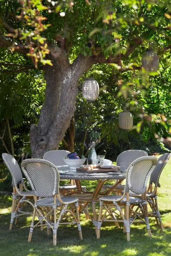 Sika-Design Terrassenmöbel | Sitzgelegenheiten^Beistellstuhl Isabell, milchkaffeebraun