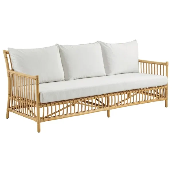 Sika-Design Terrassenmöbel | Sofas Und Liegen^Caroline Sofa, Naturrattan – Weiß