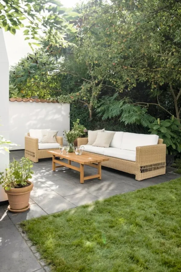 Sika-Design Terrassenmöbel | Sofas Und Liegen^Carrie Sofa, Natur – Weiß