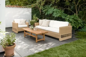 Sika-Design Terrassenmöbel | Sofas Und Liegen^Carrie Sofa, Natur – Weiß