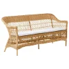 Sika-Design Terrassenmöbel | Sofas Und Liegen^Charlot 3-Sitzer-Sofa, Natur – Weiß