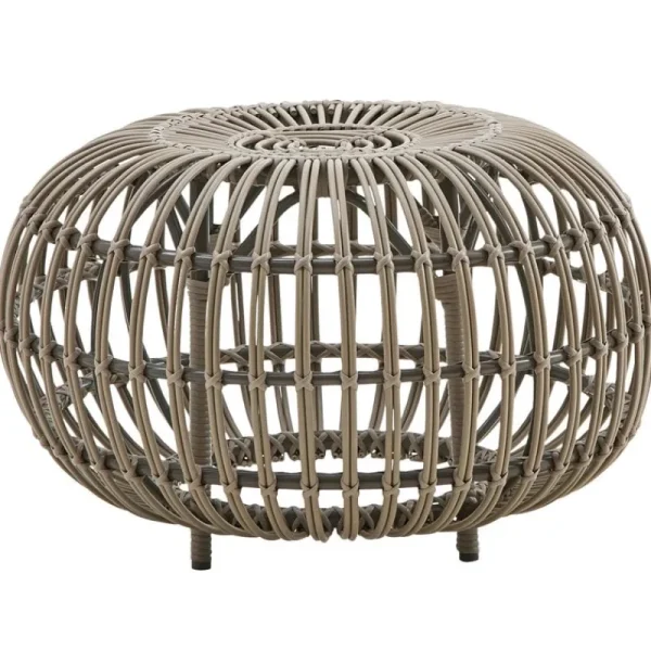 Sika-Design Terrassenmöbel^Franco Albini Gartenhocker, groß, milchkaffeebraun