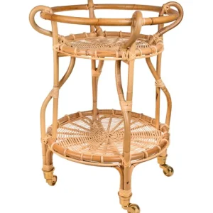 Skagerak Tische-Sika-Design Fratellino Servierwagen, Naturrattan