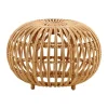 Sika-Design Terrassenmöbel | Sitzgelegenheiten^Fußhocker Franco Albini, klein, Naturrattan