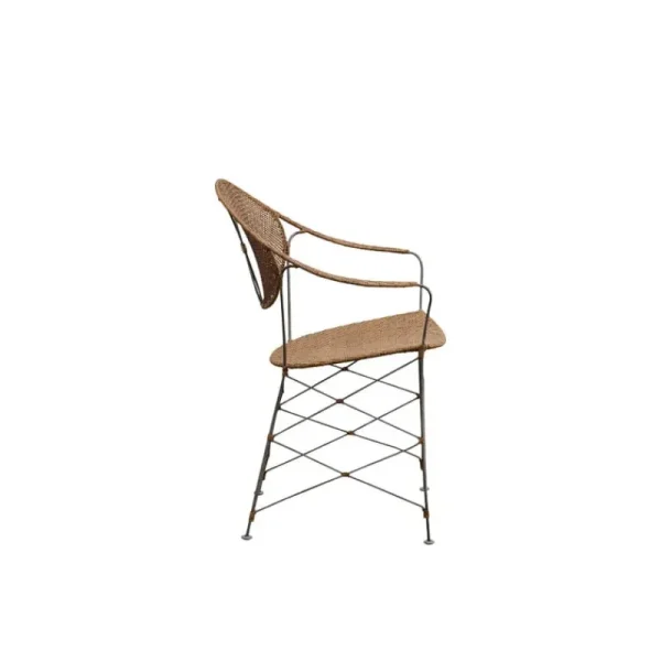 Sika-Design Terrassenmöbel | Sitzgelegenheiten^Funky Esszimmerstuhl, haselnussbrauner Rattan