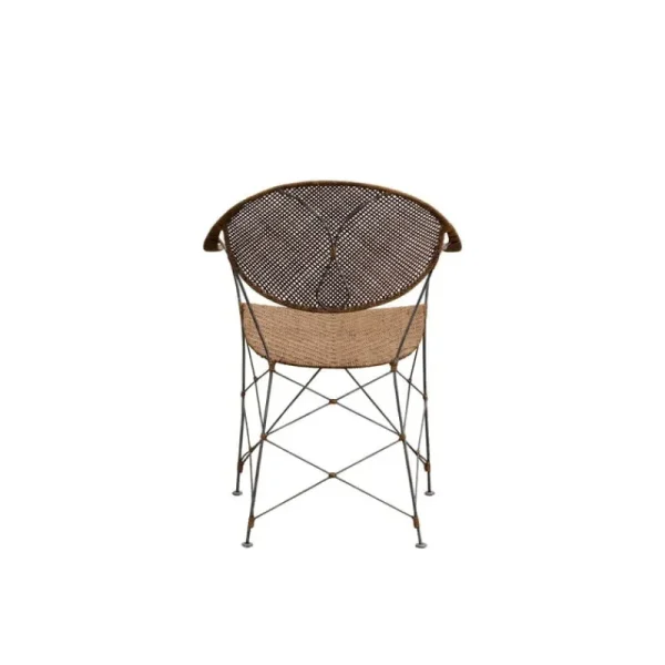Sika-Design Terrassenmöbel | Sitzgelegenheiten^Funky Esszimmerstuhl, haselnussbrauner Rattan