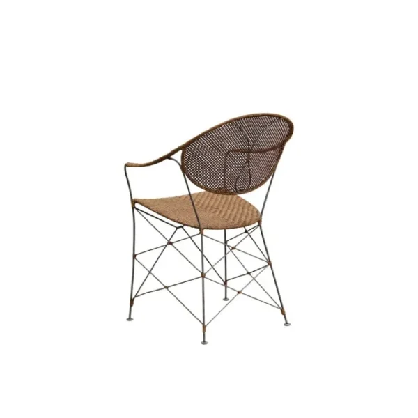 Sika-Design Terrassenmöbel | Sitzgelegenheiten^Funky Esszimmerstuhl, haselnussbrauner Rattan