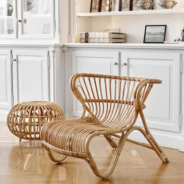 Sika-Design Terrassenmöbel | Sitzgelegenheiten^Loungesessel Fox, Naturrattan