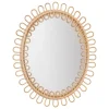 ferm LIVING Spiegel-Sika-Design Luella Spiegel, Naturrattan
