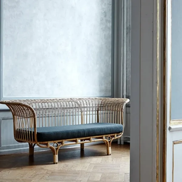 Sika-Design Terrassenmöbel | Sofas Und Liegen^Sofa Belladonna, Naturrattan - Dunkelgrau