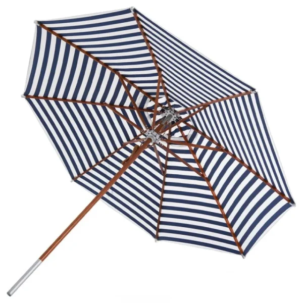 Skagerak Sonnenschirme^Atlantis Sonnenschirm ø 330 cm, gestreift, Blau – Weiß