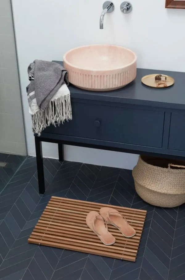 Skagerak Terrassenmöbel | Badezimmeraccessoires^Badematte Dania, Teakholz