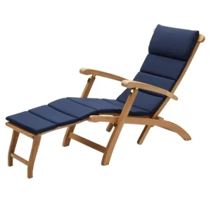 Skagerak Outdoor-textilien^Barriere Deck Chair cushion, marine