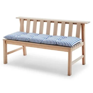 Skagerak Outdoor-textilien^Barriere outdoor cushion, 125 x 43 cm, sea blue stripe