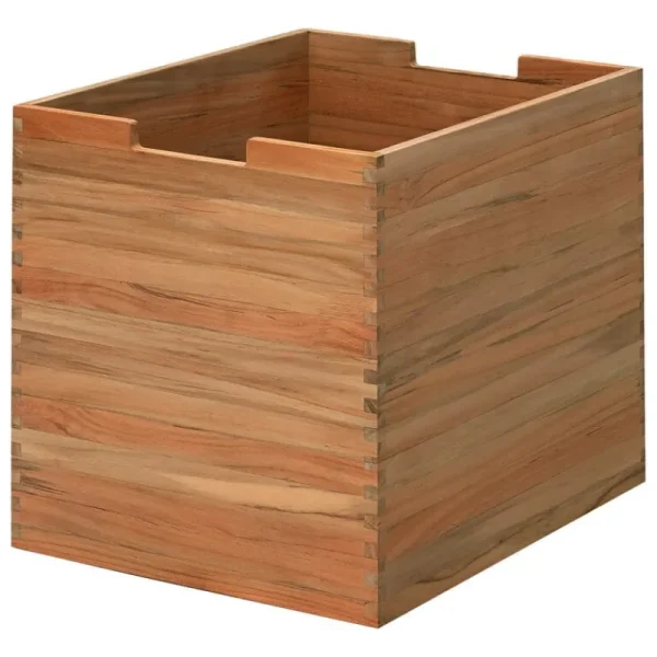 Skagerak Außenküche | Aufbewahrungsbehälter^Cutter Box, groß, Teakholz