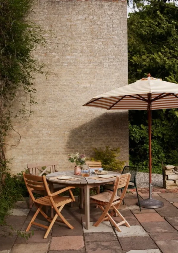 Skagerak Terrassenmöbel^Drachmann table 126 cm, teak
