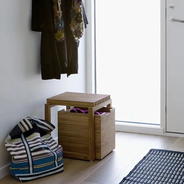 Skagerak Terrassenmöbel | Sitzgelegenheiten^Hocker Cutter, Teakholz