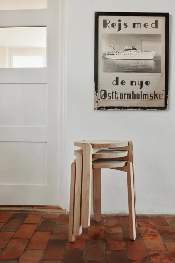 &Tradition Sitzgelegenheiten-Skagerak Hocker Nomad, Eiche
