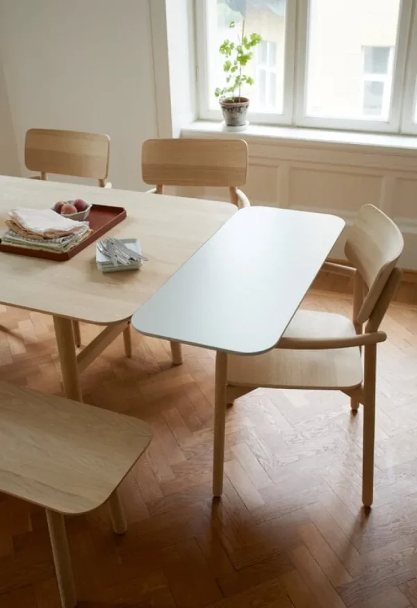 Normann Copenhagen Tische-Skagerak Hven Verlängerungsplatte, Hellgrau