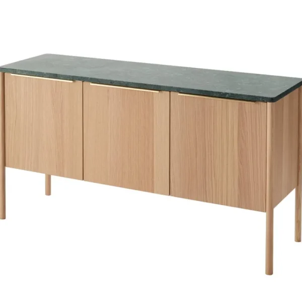 Skagerak Aufbewahrungsmöbel-Jut Schrank, grüner Marmor