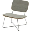 Skagerak Outdoor-textilien^Lilium Loungesessel Kissen, aschgrau