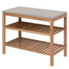 Skagerak Terrassenmöbel | Tische^Pantry Module 2 work station, teak - limestone
