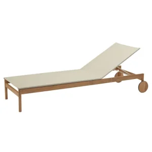 Skagerak Terrassenmöbel^Pelagus Sonnenliege, Sandbeige