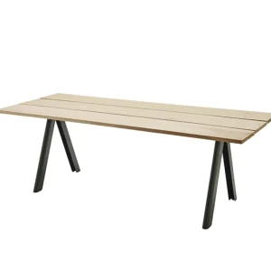 Fritz Hansen Tische-Skagerak Tisch Overlap, Gestell grün
