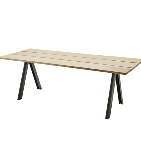 Fritz Hansen Tische-Skagerak Tisch Overlap, Gestell grün