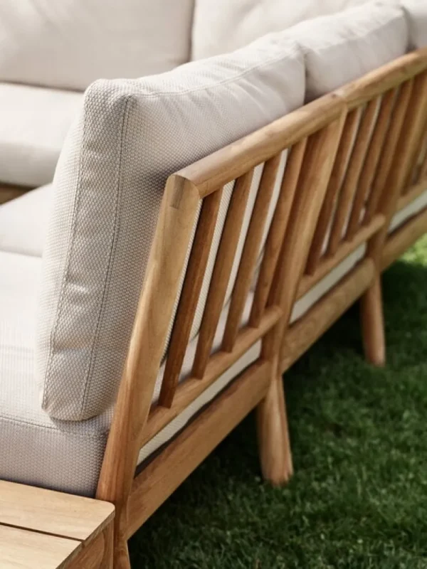 Skagerak Terrassenmöbel | Sofas Und Liegen^Tradition Eckmodul, Teakholz - helles Sandbeige