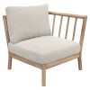 Skagerak Terrassenmöbel | Sofas Und Liegen^Tradition Endmodul, Teakholz - helles Sandbeige